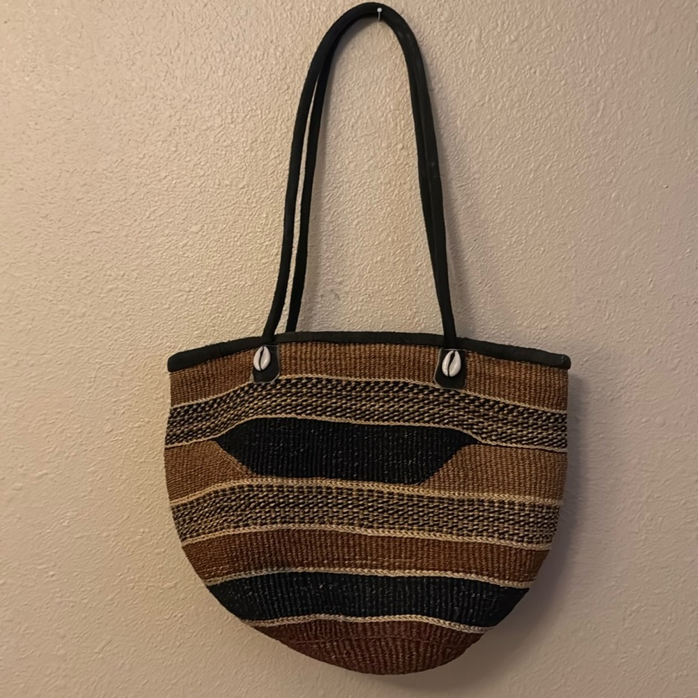 Vintage Woven boho bag.